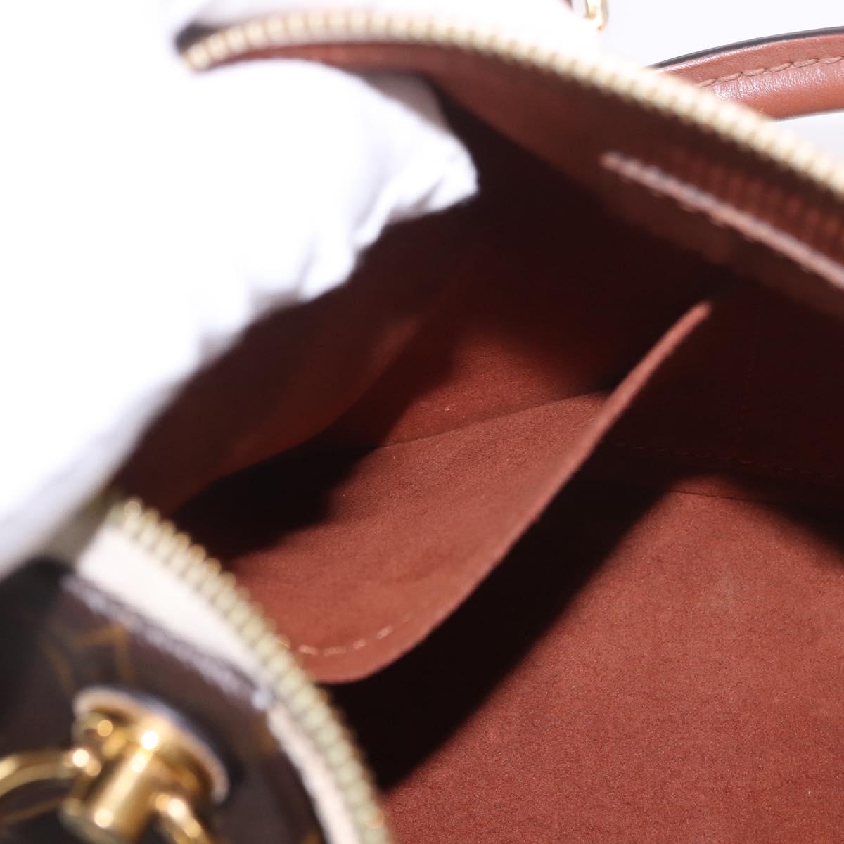 LOUIS VUITTON Monogram V Tote BB Hand Bag 2way M44520 LV Auth ka5105A
