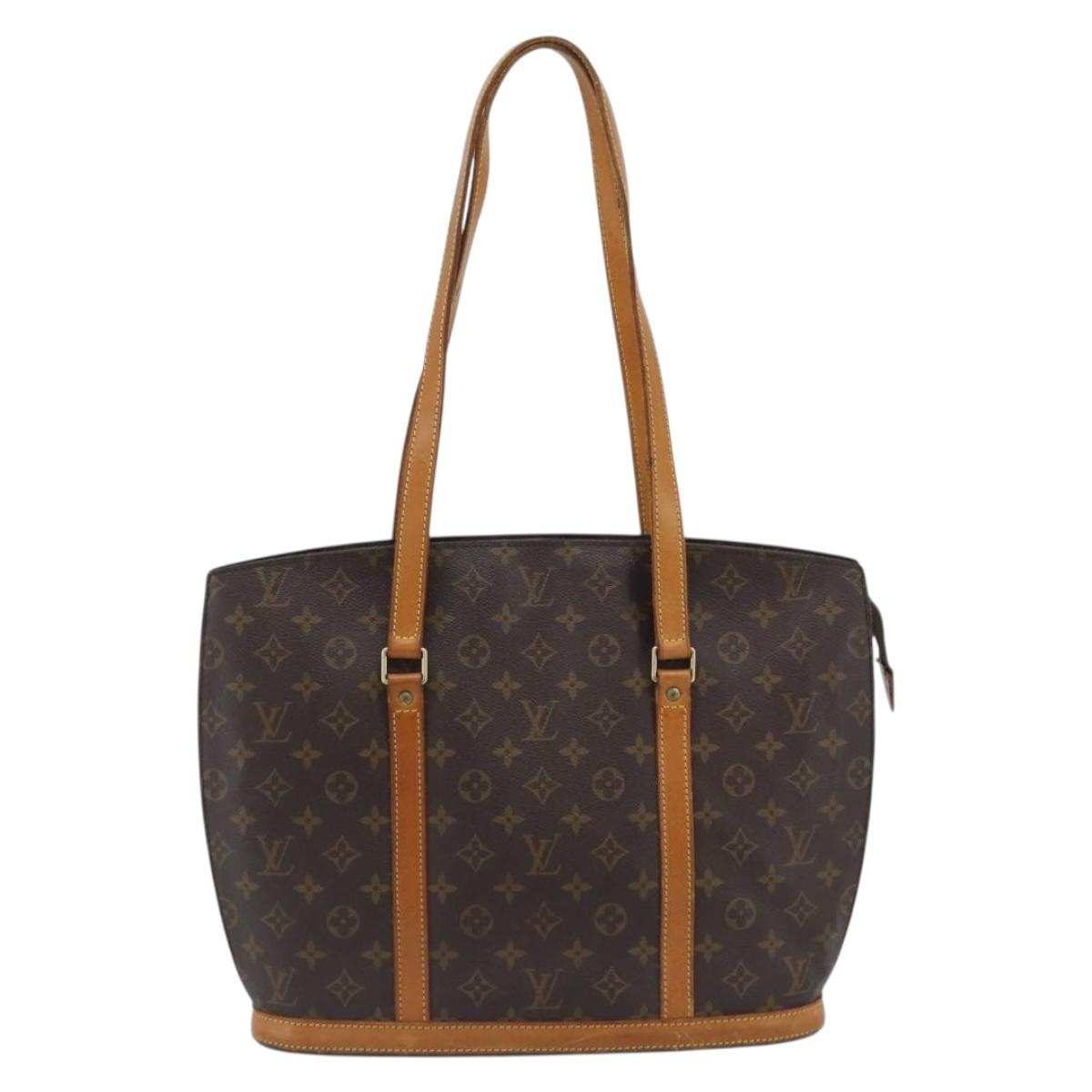 LOUIS VUITTON Monogram Babylone Tote Bag M51102 LV Auth ka5116