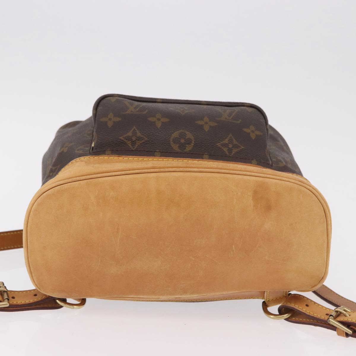 LOUIS VUITTON Monogram Montsouris MM Backpack M51136 LV Auth ka5120