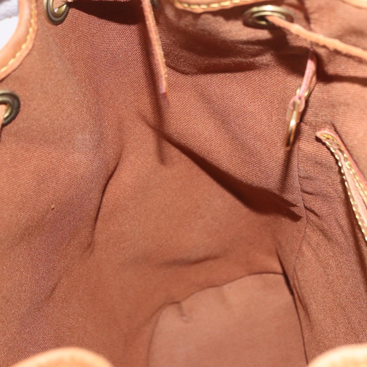 LOUIS VUITTON Monogram Montsouris MM Backpack M51136 LV Auth ka5120