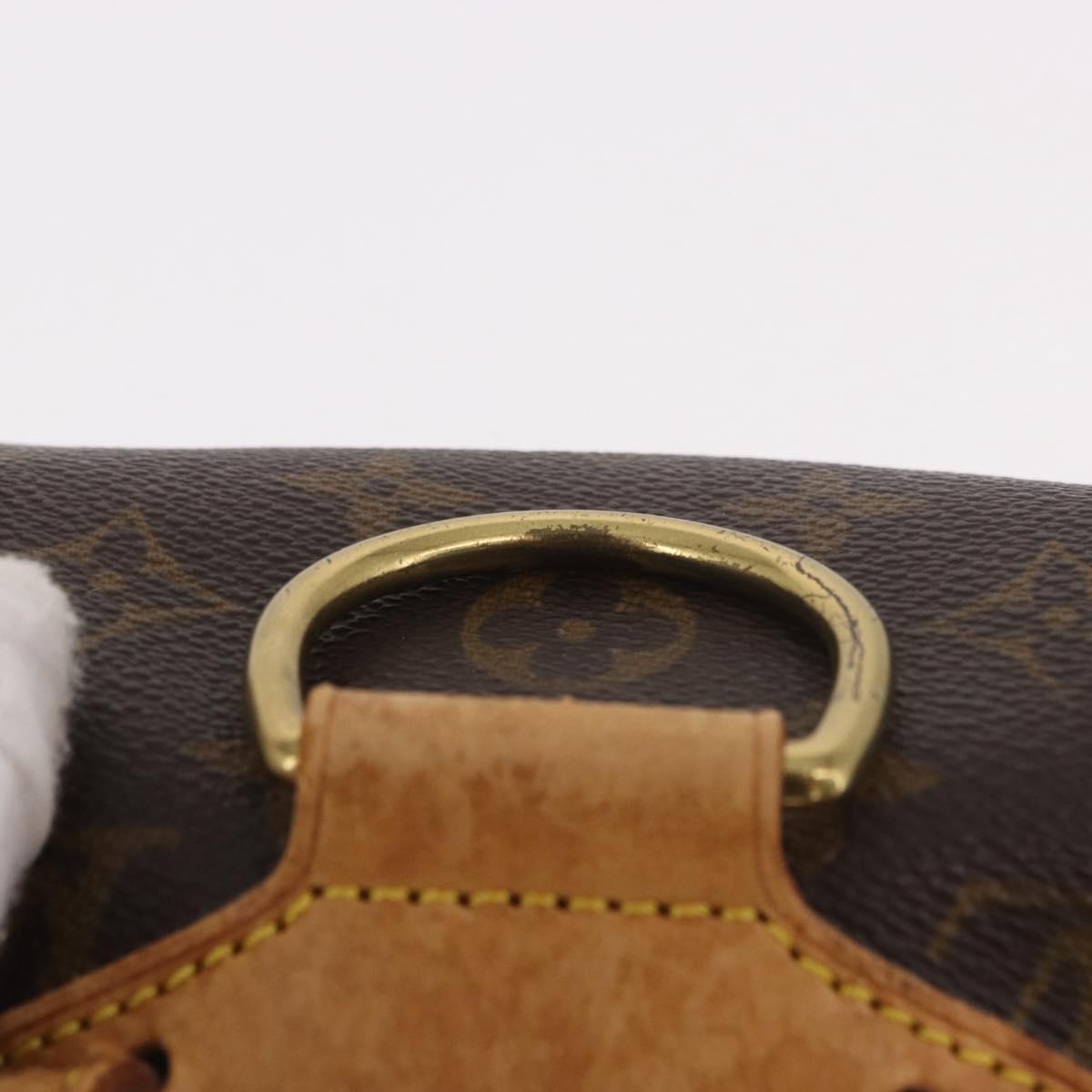 LOUIS VUITTON Monogram Montsouris MM Backpack M51136 LV Auth ka5120