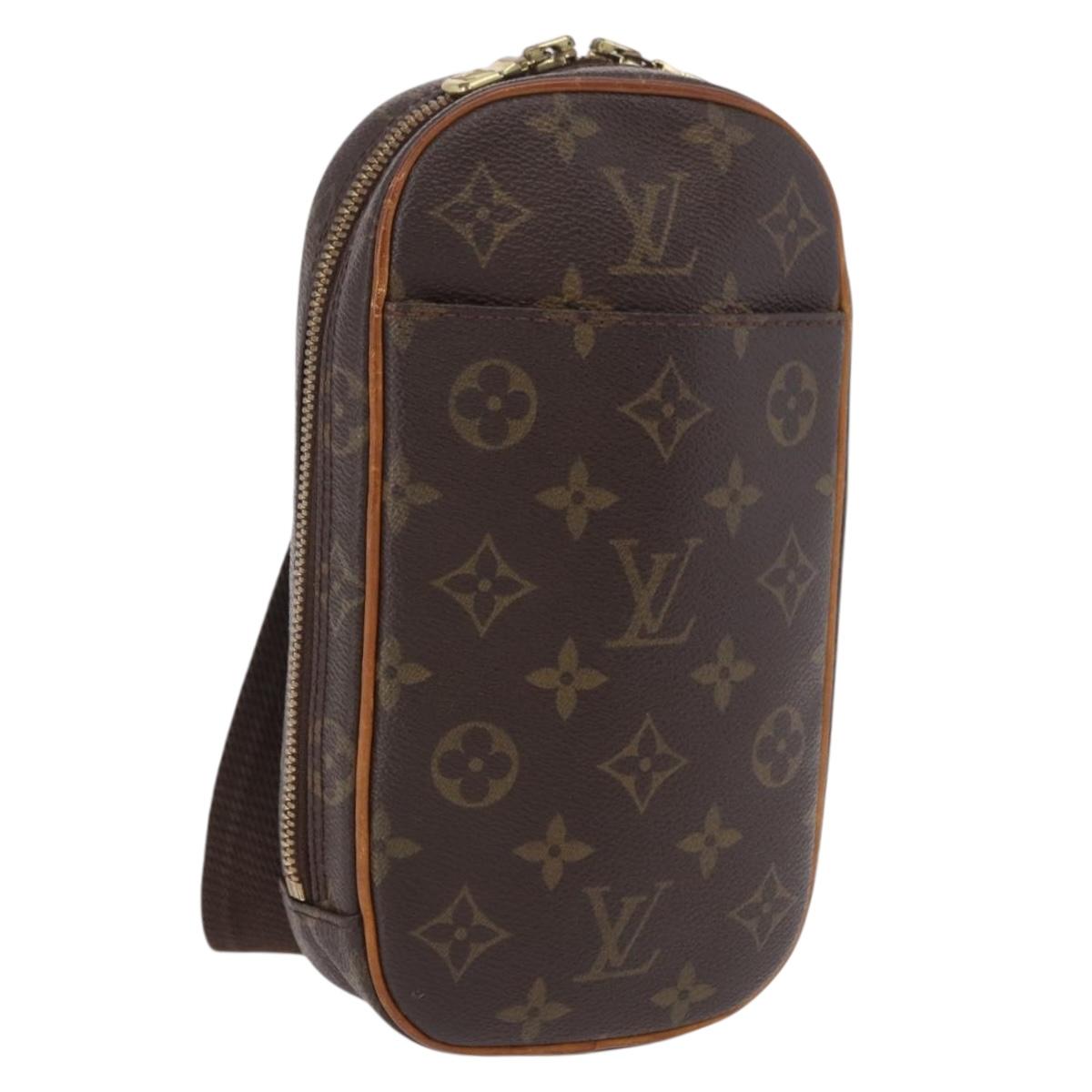 LOUIS VUITTON Monogram Pochette Gange Shoulder Bag M51870 LV Auth ka5121