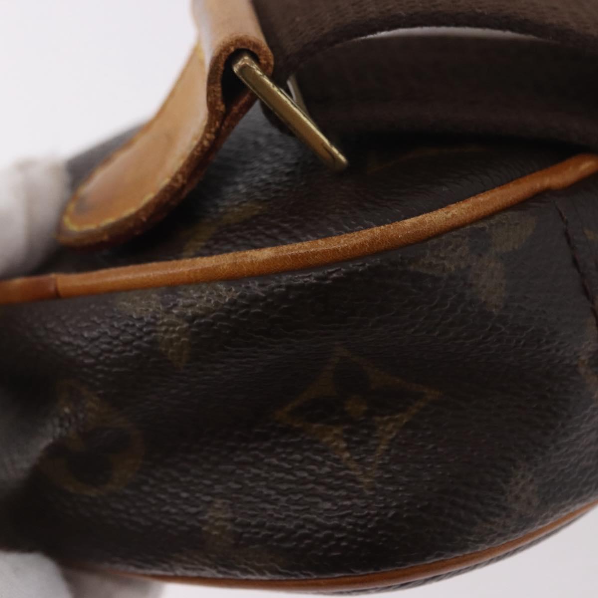 LOUIS VUITTON Monogram Pochette Gange Shoulder Bag M51870 LV Auth ka5121