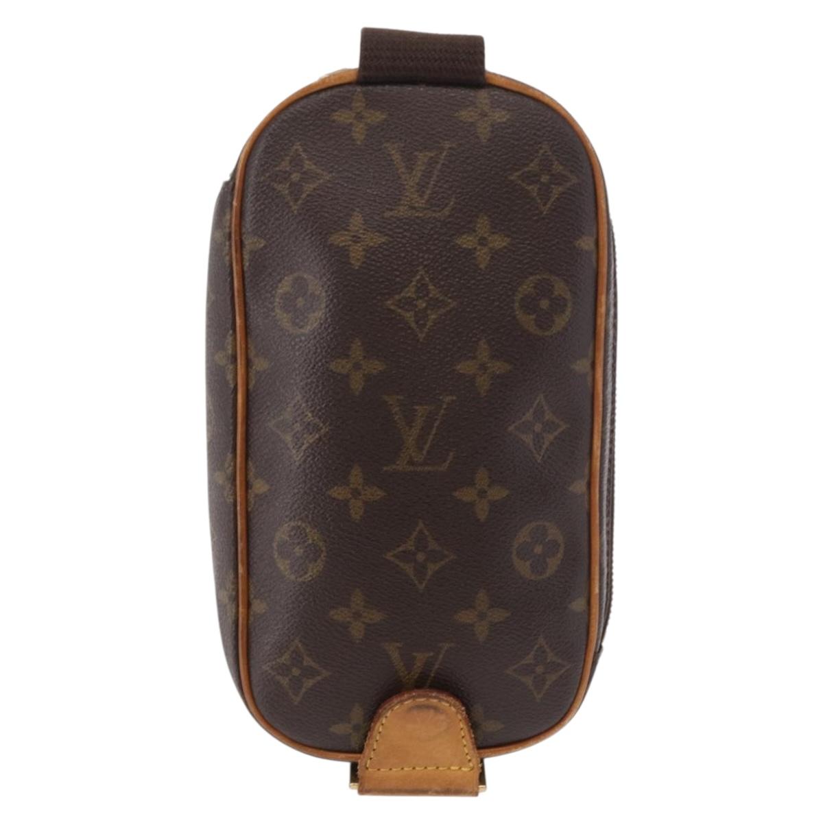 LOUIS VUITTON Monogram Pochette Gange Shoulder Bag M51870 LV Auth ka5121