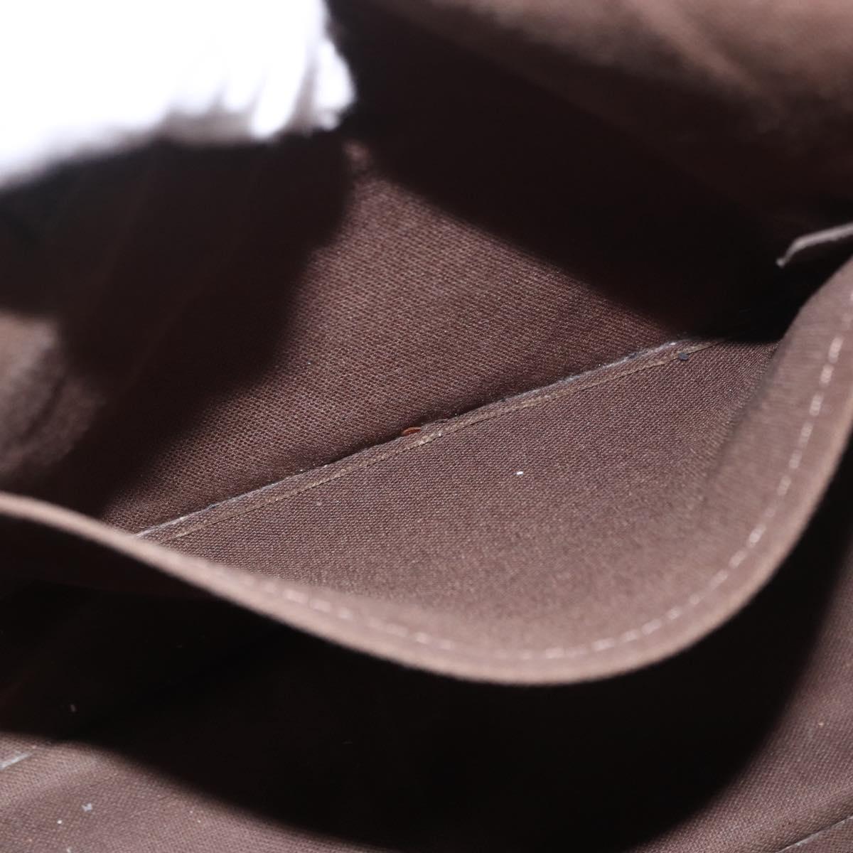 LOUIS VUITTON Taiga Andrei Shoulder Bag Grizzly M32488 LV Auth ka5136