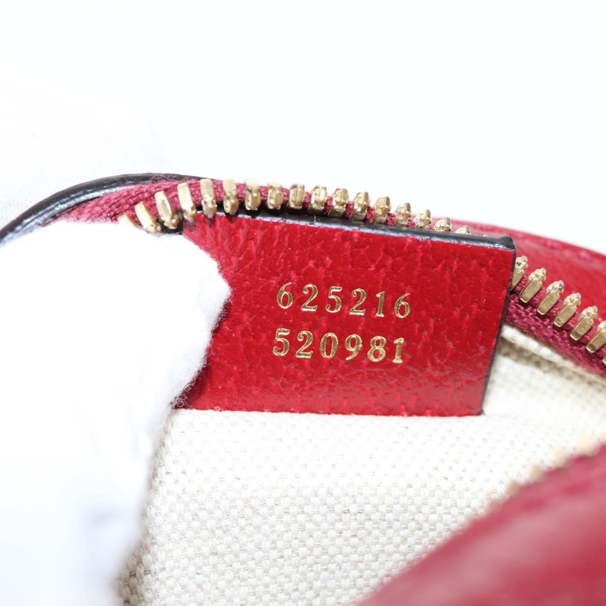 GUCCI Doraemon Micro GG Supreme Bag PVC Leather Beige 625216 Auth ka5138M