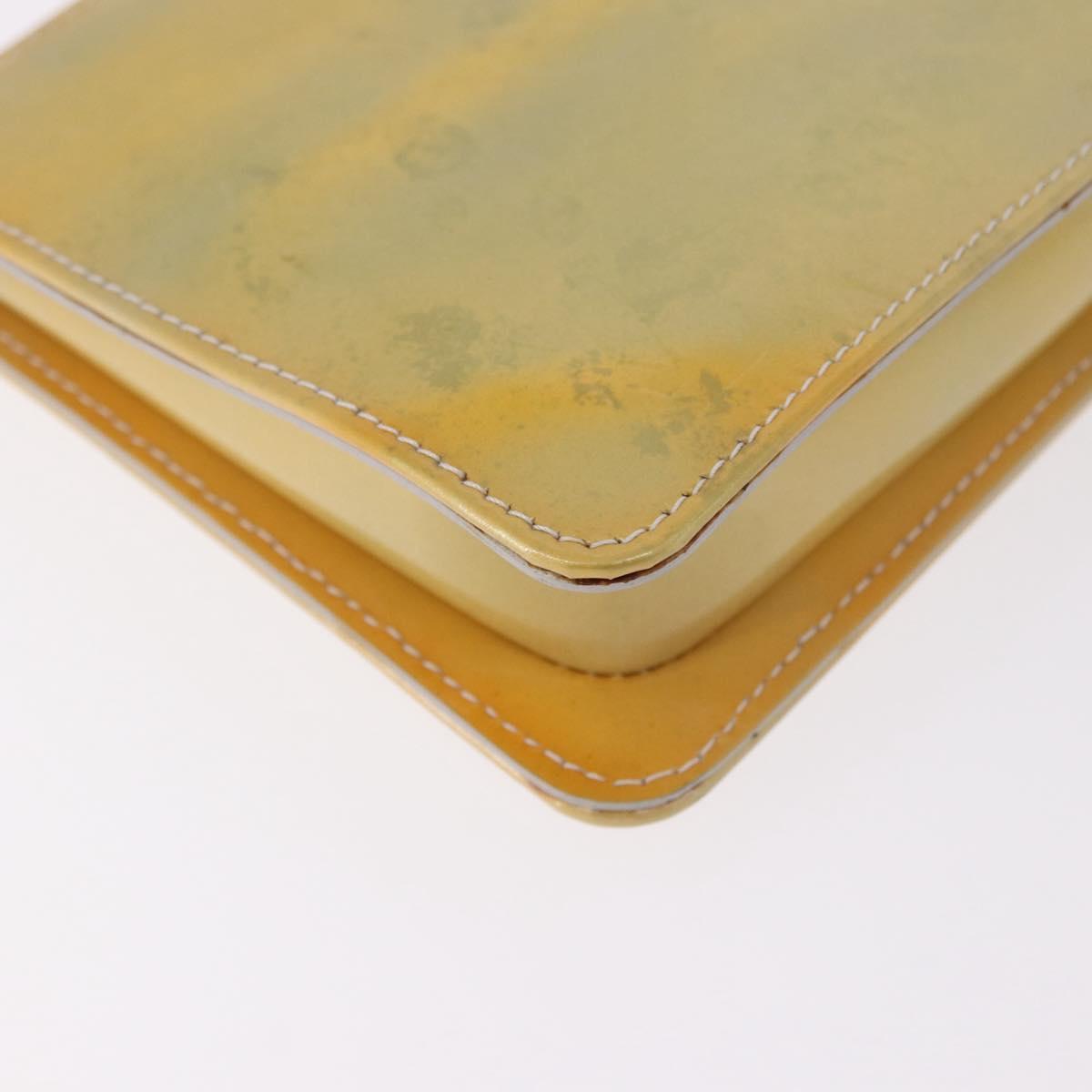 LOUIS VUITTON Monogram Vernis Lexington Accessory Pouch Gris M91056 Auth ka5139