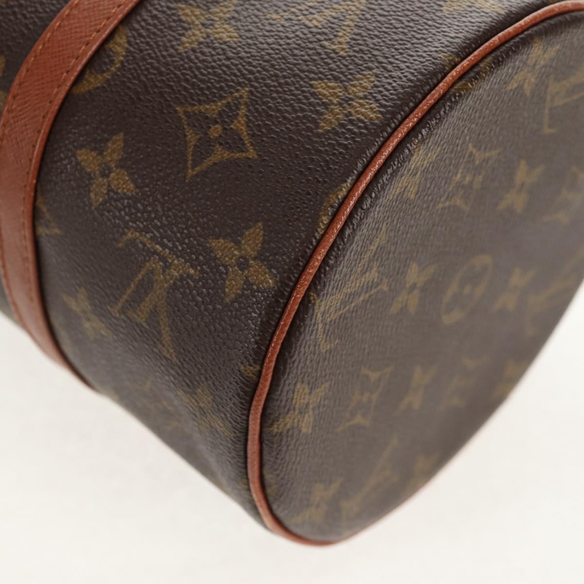 LOUIS VUITTON Monogram Papillon 30 Hand Bag M51385 LV Auth ka513V