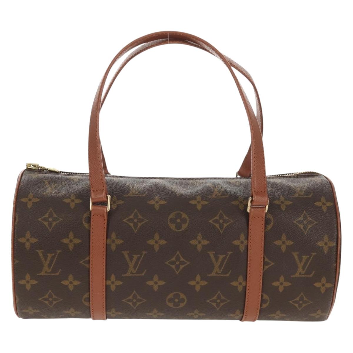 LOUIS VUITTON Monogram Papillon 30 Hand Bag M51385 LV Auth ka513V