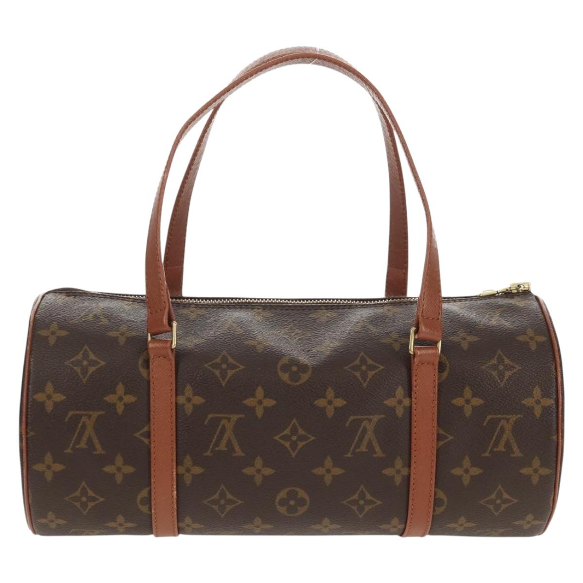LOUIS VUITTON Monogram Papillon 30 Hand Bag M51385 LV Auth ka513V