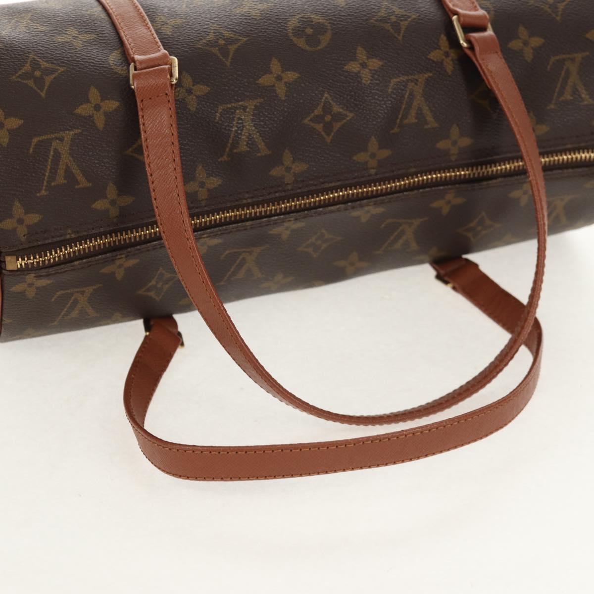 LOUIS VUITTON Monogram Papillon 30 Hand Bag M51385 LV Auth ka513V