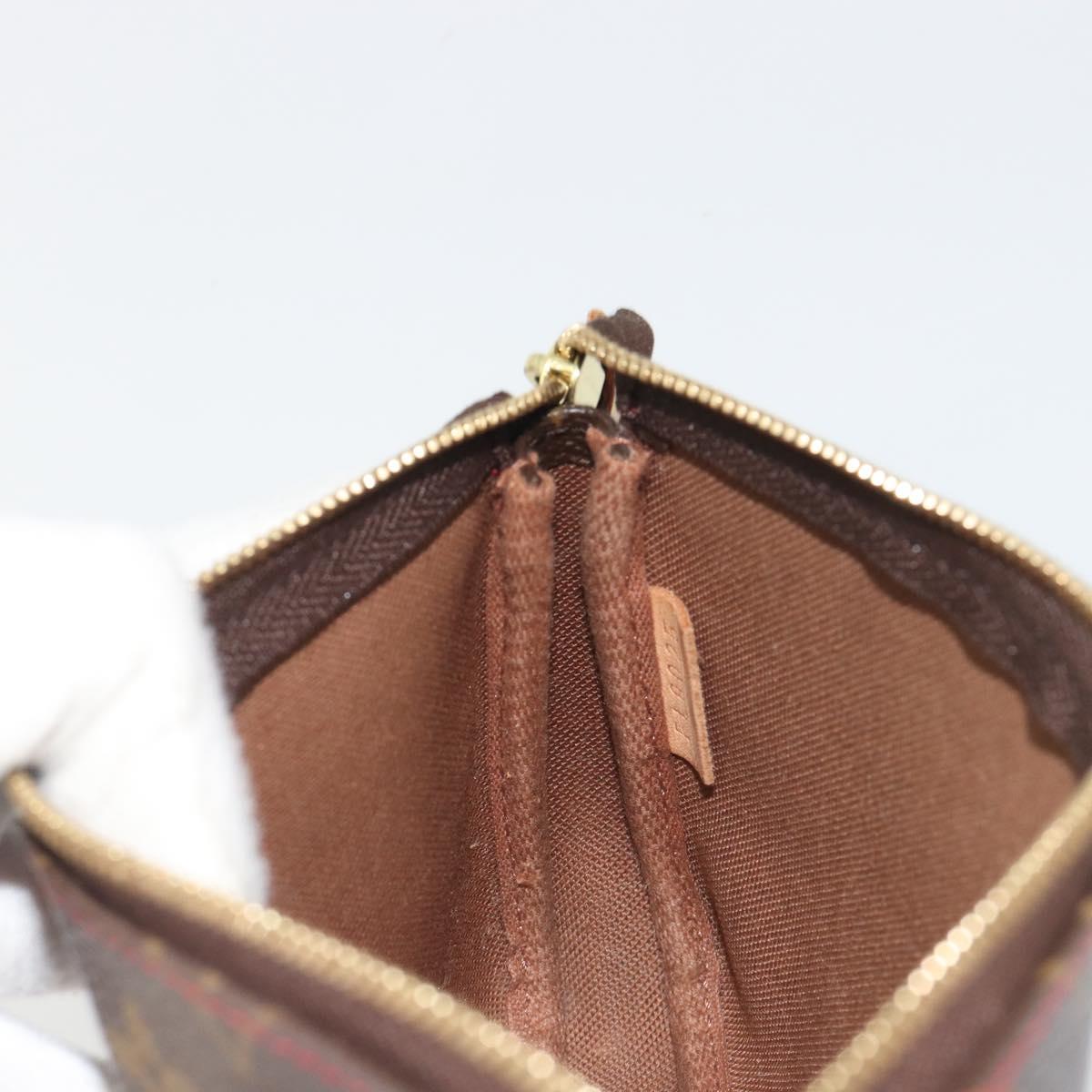 LOUIS VUITTON Monogram Cherry Mini Pochette Accessoires Pouch LV Auth ka5140A
