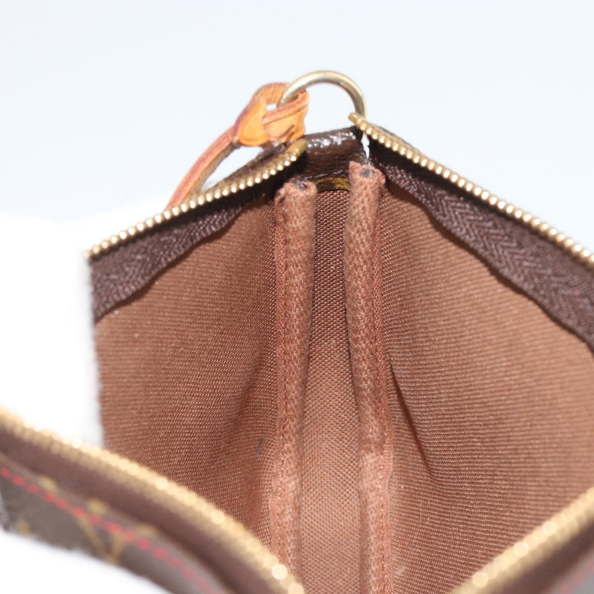 LOUIS VUITTON Monogram Cherry Mini Pochette Accessoires Pouch LV Auth ka5140A