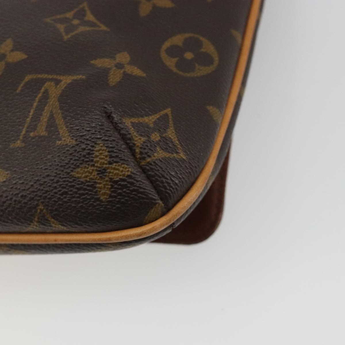 LOUIS VUITTON Monogram Musette Tango Long Strap Shoulder Bag M51388 Auth ka5141