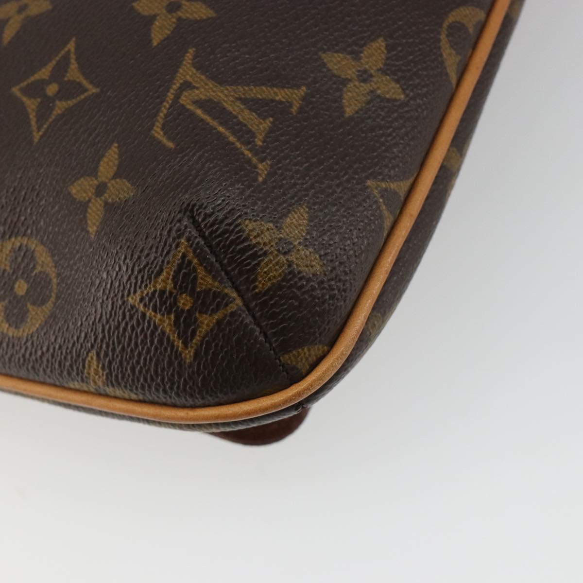 LOUIS VUITTON Monogram Musette Tango Long Strap Shoulder Bag M51388 Auth ka5141