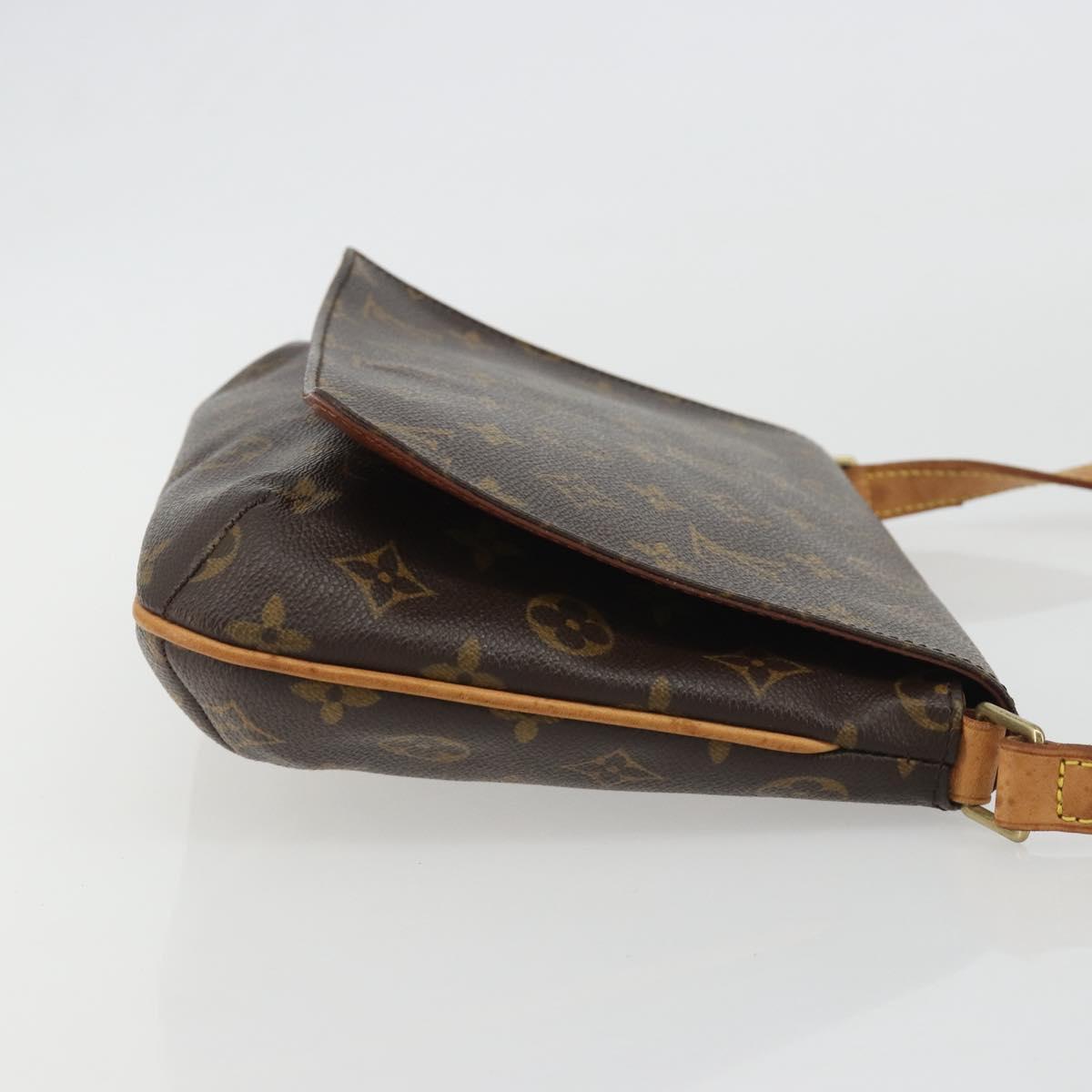 LOUIS VUITTON Monogram Musette Tango Long Strap Shoulder Bag M51388 Auth ka5141