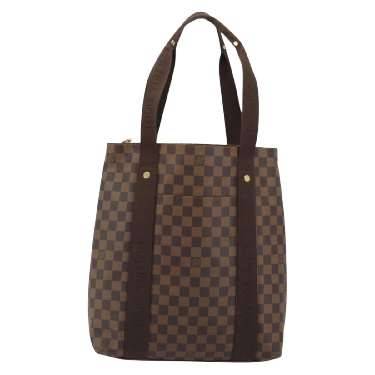 LOUIS VUITTON Damier Ebene Kababobur Tote Bag N52006 LV Auth ka5152