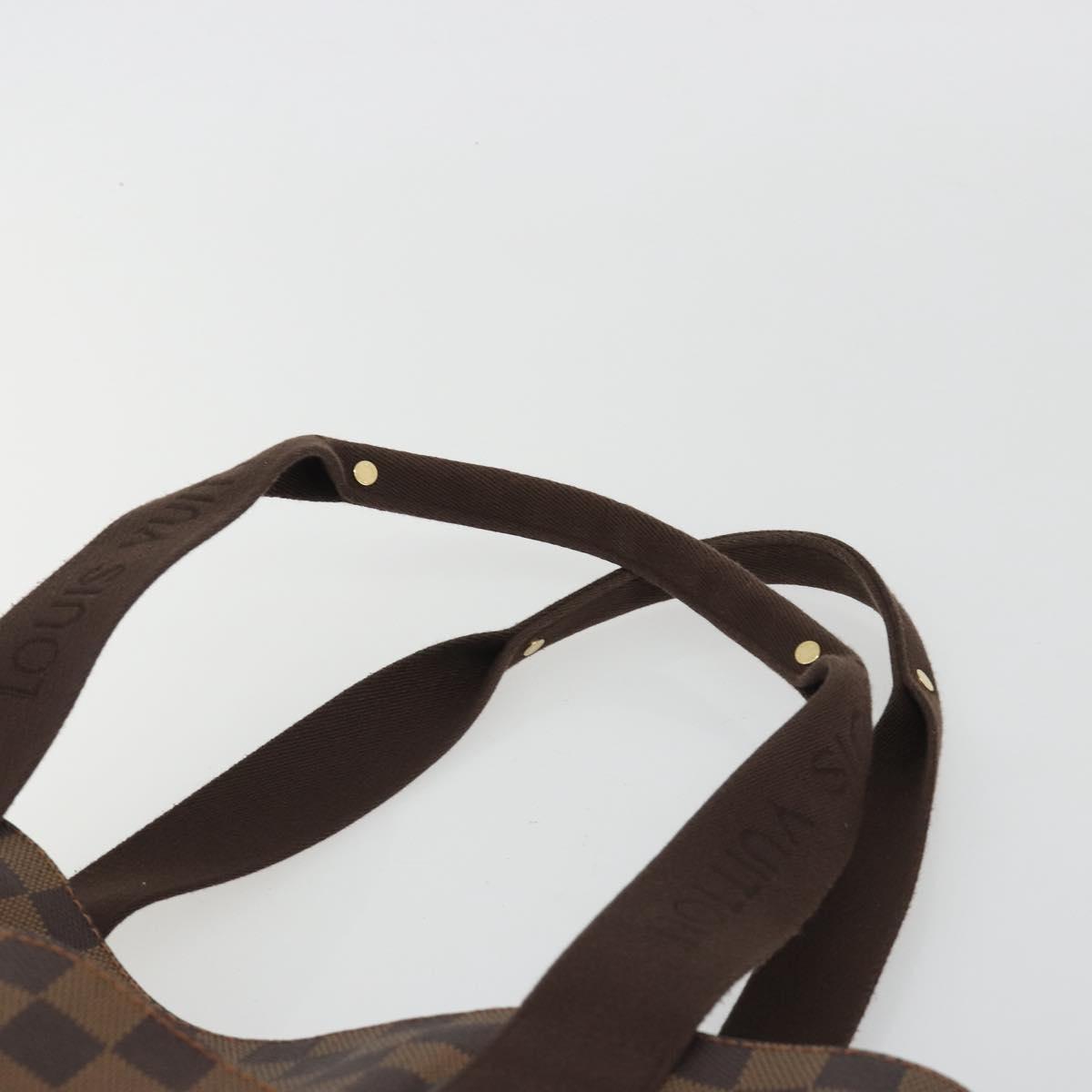 LOUIS VUITTON Damier Ebene Kababobur Tote Bag N52006 LV Auth ka5152