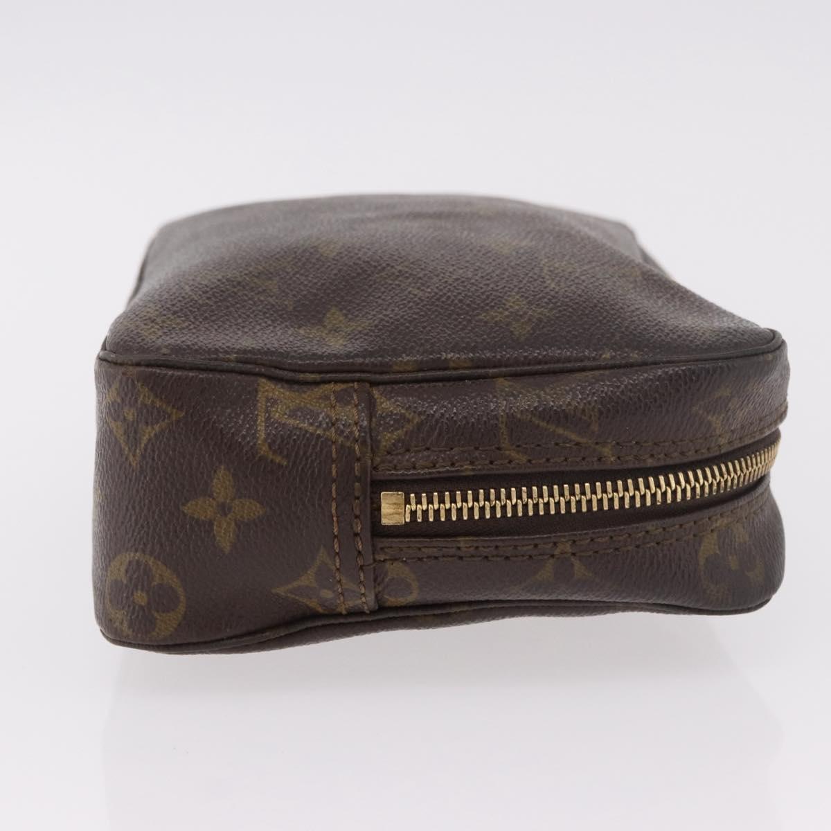 LOUIS VUITTON Monogram Trousse Toilette 23 Clutch Bag M47524 LV Auth ka5155