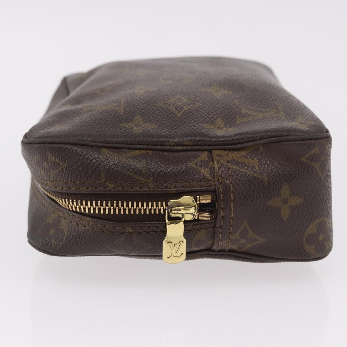 LOUIS VUITTON Monogram Trousse Toilette 23 Clutch Bag M47524 LV Auth ka5155