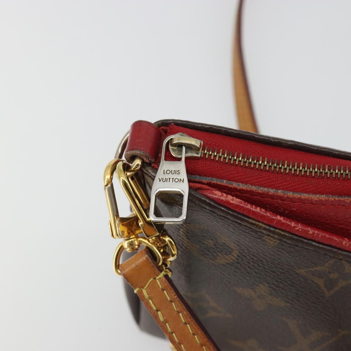 LOUIS VUITTON Monogram Pallas Clutch Pouch M41638 LV Auth ka5158