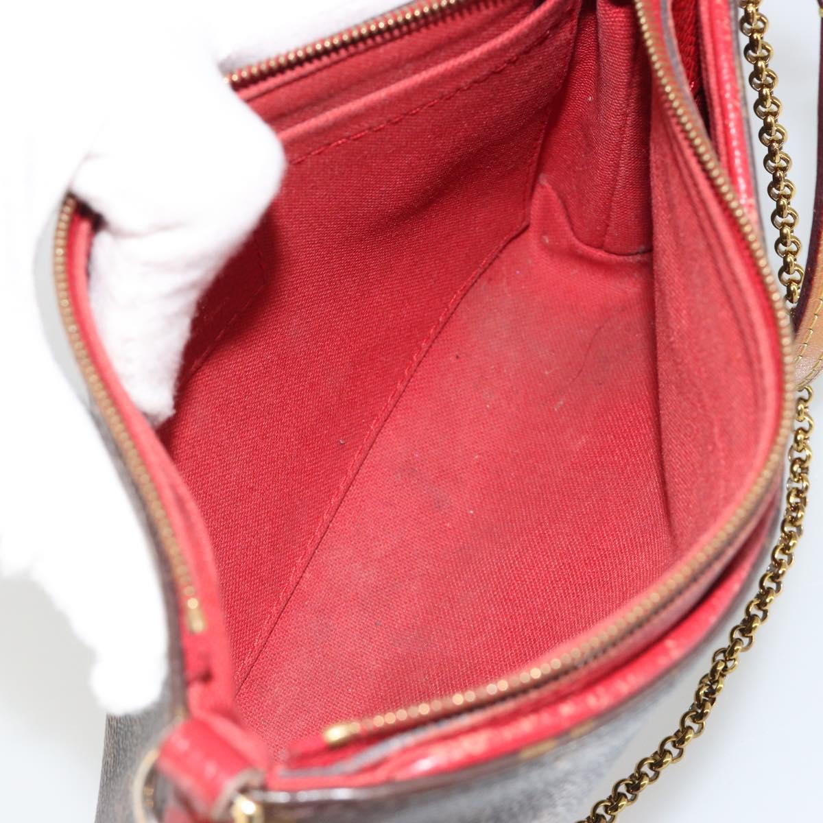 LOUIS VUITTON Monogram Pallas Clutch Pouch M41638 LV Auth ka5158