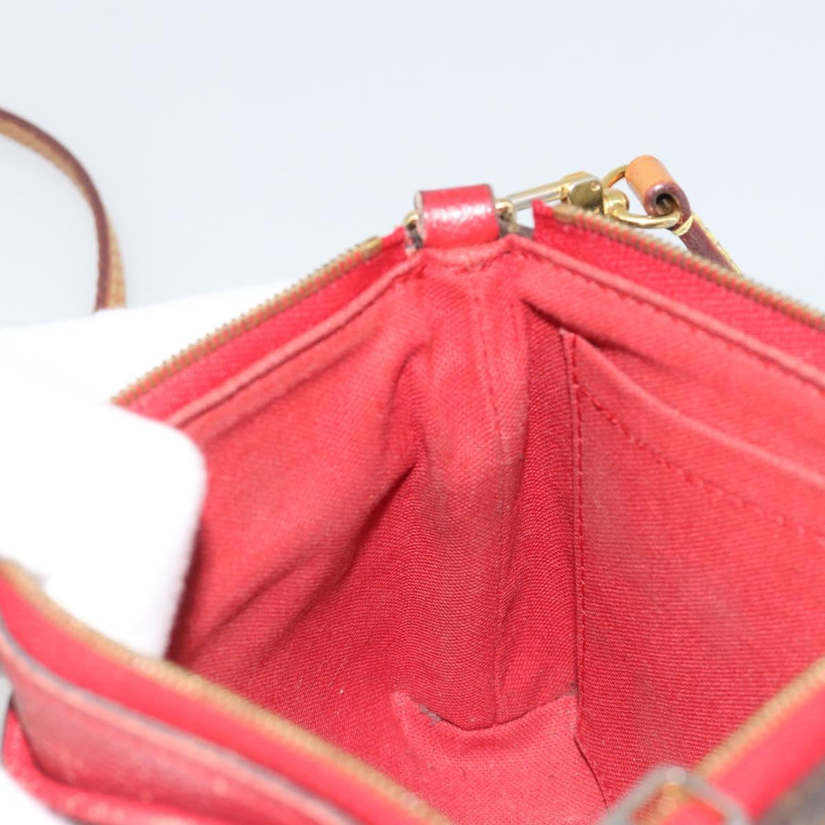 LOUIS VUITTON Monogram Pallas Clutch Pouch M41638 LV Auth ka5158