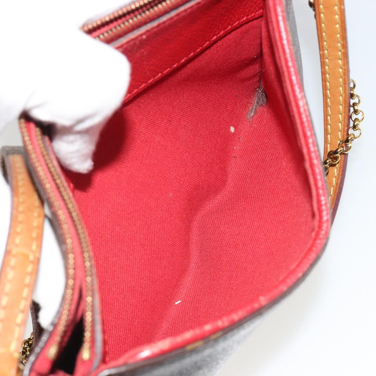 LOUIS VUITTON Monogram Pallas Clutch Pouch M41638 LV Auth ka5158