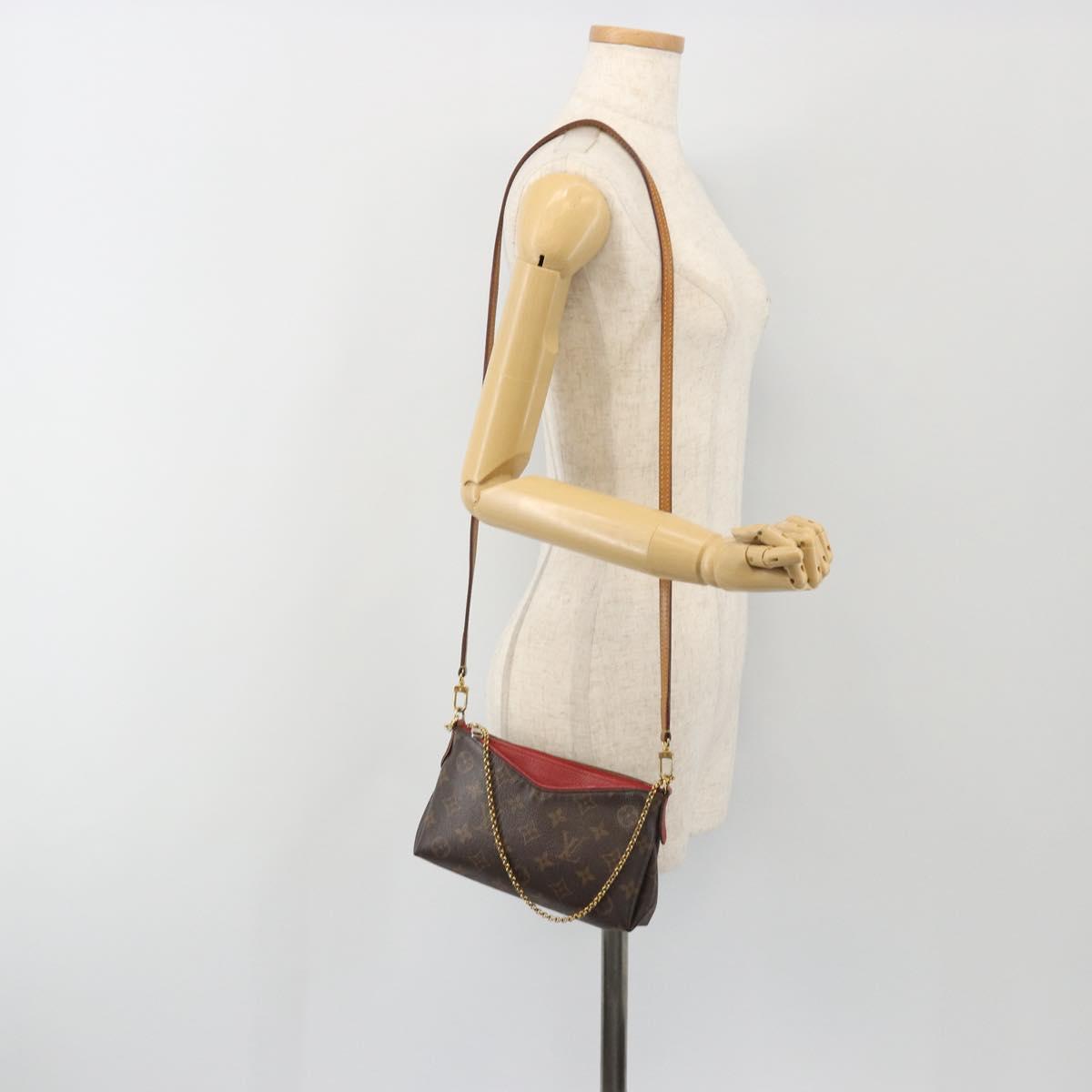 LOUIS VUITTON Monogram Pallas Clutch Pouch M41638 LV Auth ka5158