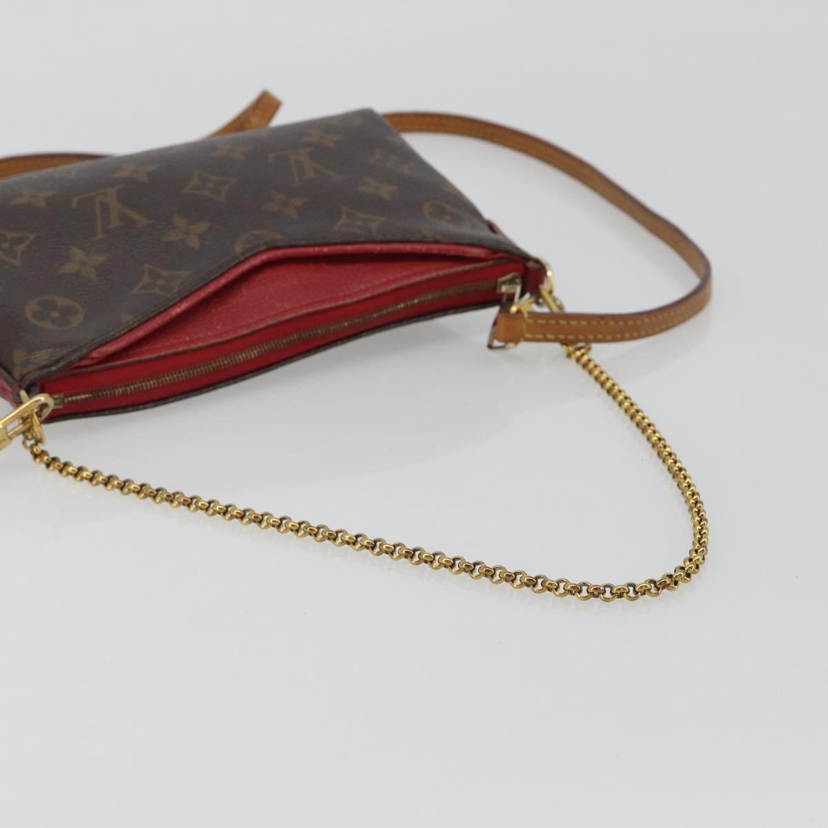 LOUIS VUITTON Monogram Pallas Clutch Pouch M41638 LV Auth ka5158
