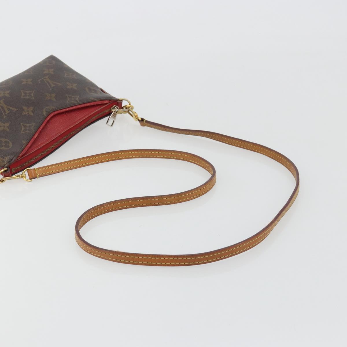 LOUIS VUITTON Monogram Pallas Clutch Pouch M41638 LV Auth ka5158