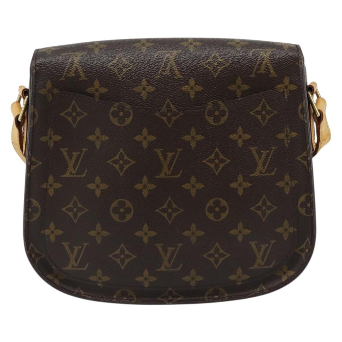 LOUIS VUITTON Monogram Saint Cloud GM Shoulder Bag M51242 LV Auth ka5159