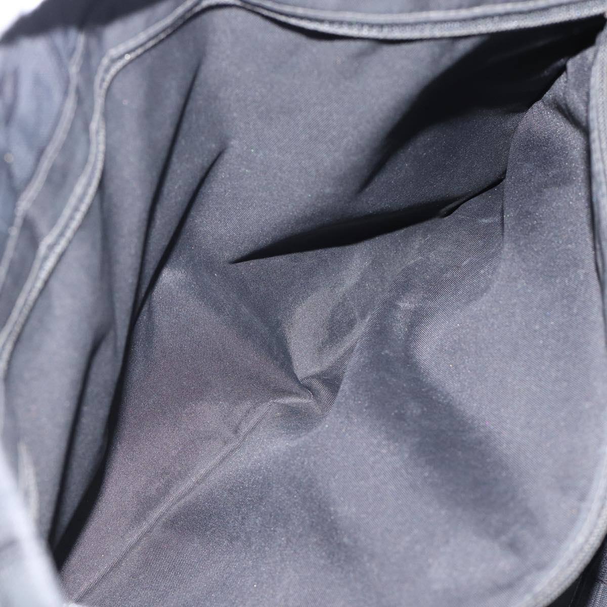 CHANEL New Travel Line Tote Bag Nylon Black CC Auth ka5162