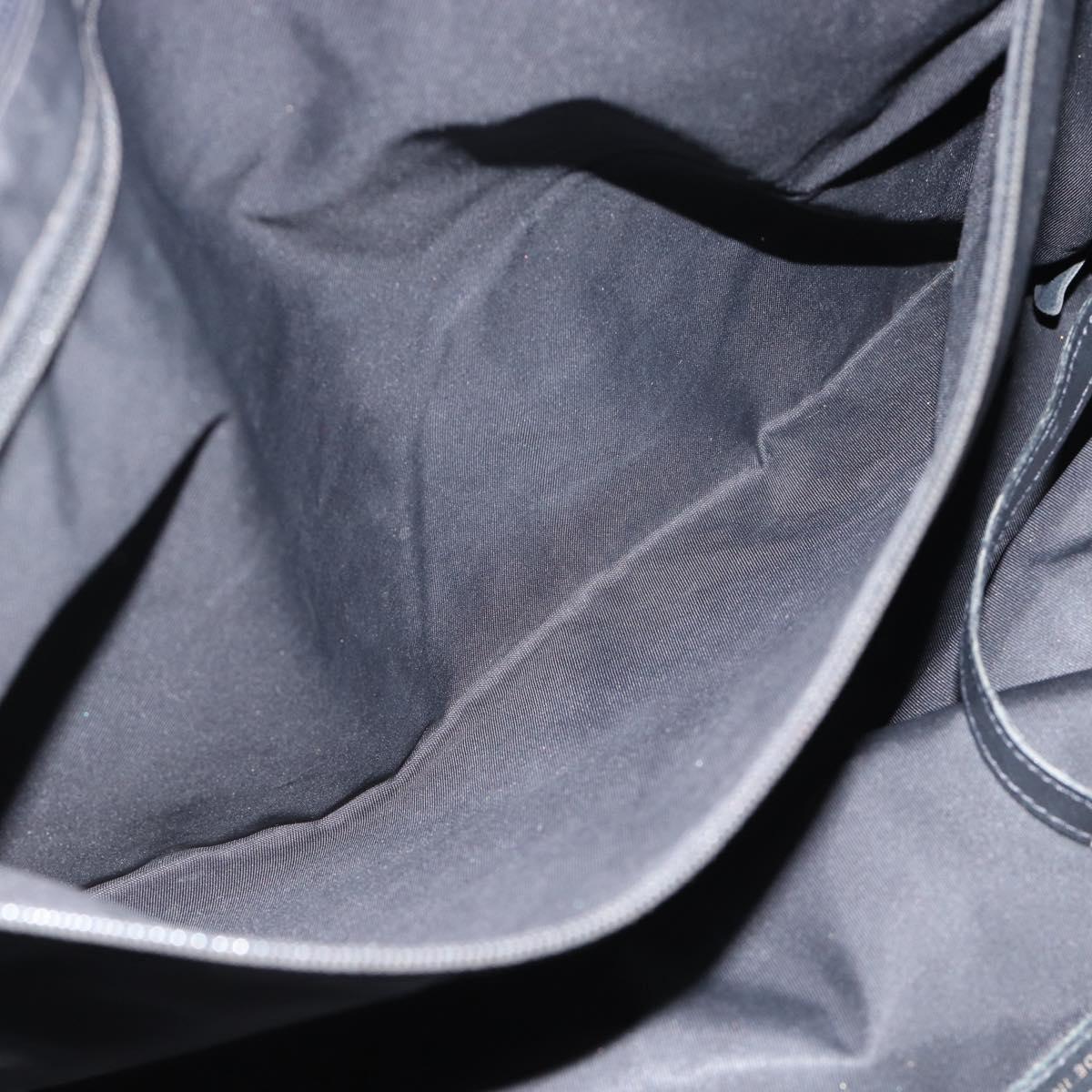 CHANEL New Travel Line Tote Bag Nylon Black CC Auth ka5162