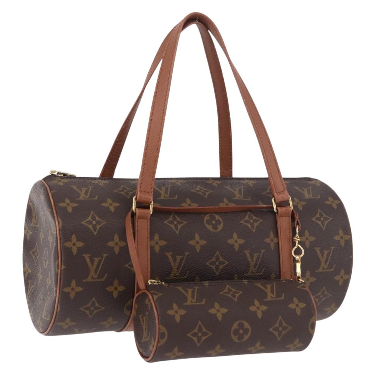 LOUIS VUITTON Monogram Papillon 30 Hand Bag M51365 LV Auth ka5164A
