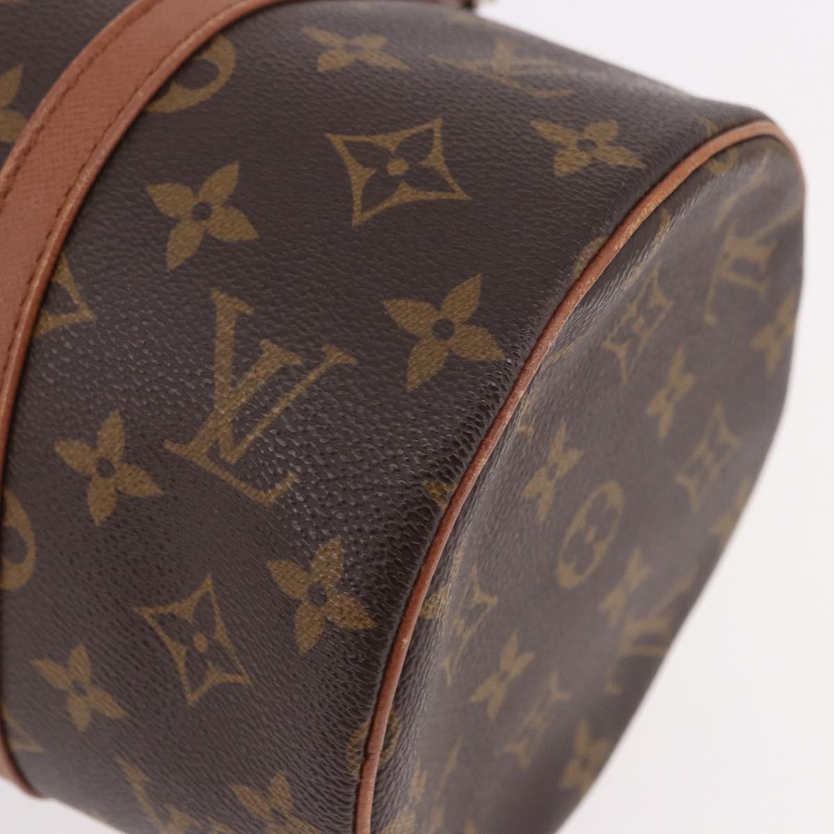 LOUIS VUITTON Monogram Papillon 30 Hand Bag M51365 LV Auth ka5164A