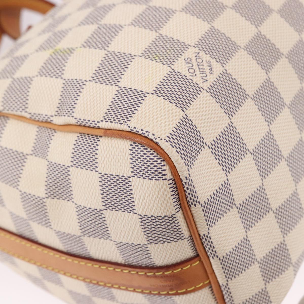 LOUIS VUITTON Damier Azur Speedy Bandouliere 25 Hand Bag N41374 LV Auth ka5166A