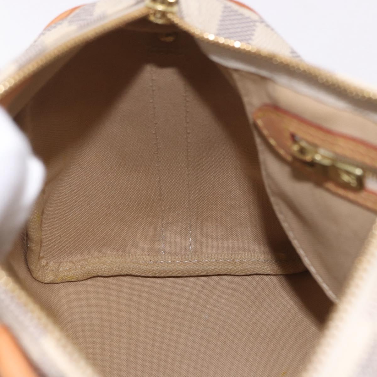 LOUIS VUITTON Damier Azur Speedy Bandouliere 25 Hand Bag N41374 LV Auth ka5166A