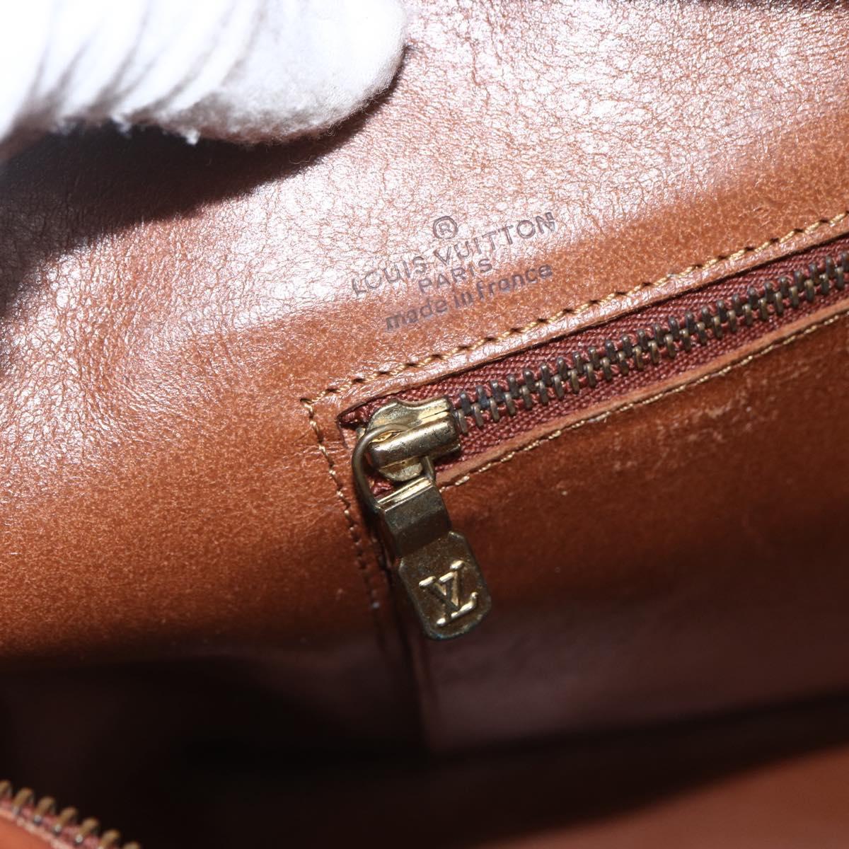 LOUIS VUITTON Monogram Sac Weekend PM Hand Bag M42425 LV Auth ka517