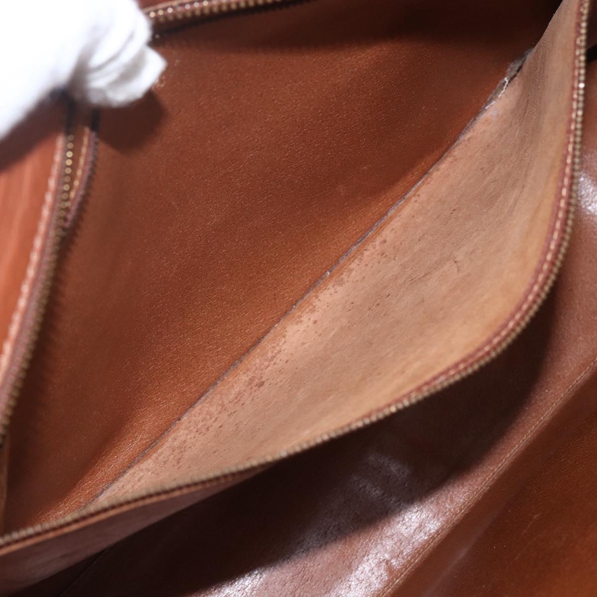 LOUIS VUITTON Monogram Sac Weekend PM Hand Bag M42425 LV Auth ka517