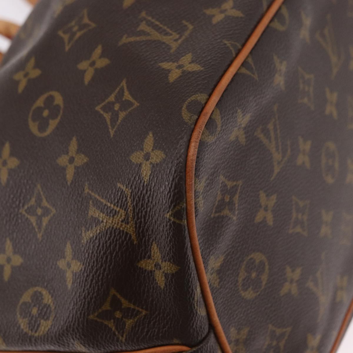 LOUIS VUITTON Monogram Palermo PM Tote Bag M40145 LV Auth ka5171A