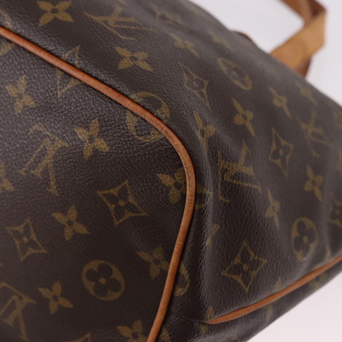LOUIS VUITTON Monogram Palermo PM Tote Bag M40145 LV Auth ka5171A