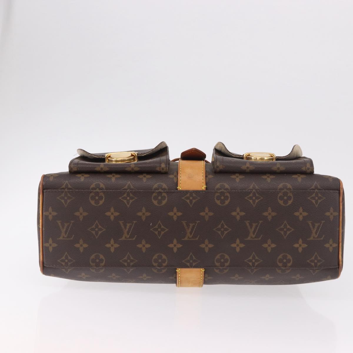 LOUIS VUITTON Monogram Manhattan GM Hand Bag M40025 LV Auth ka5173