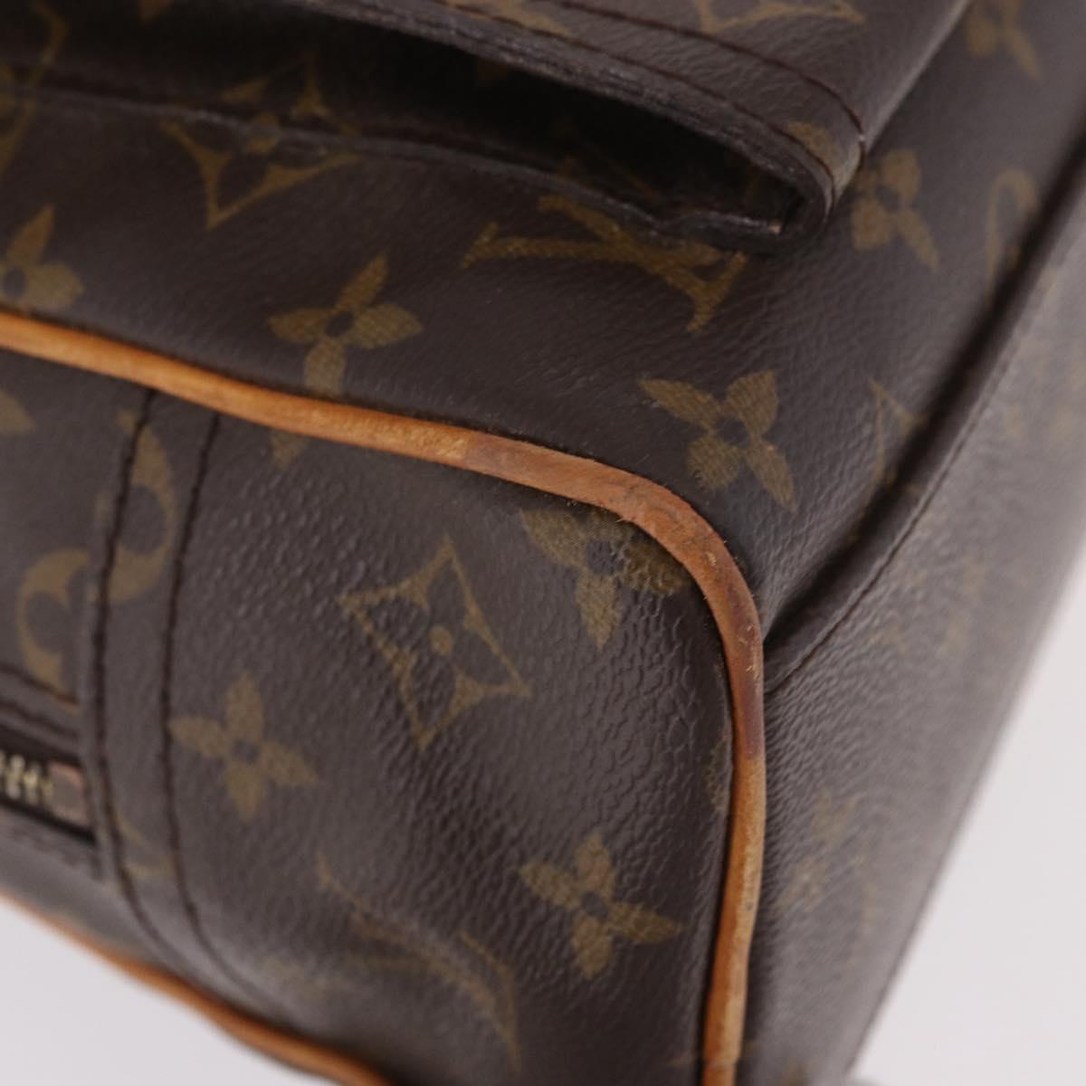 LOUIS VUITTON Monogram Manhattan GM Hand Bag M40025 LV Auth ka5173