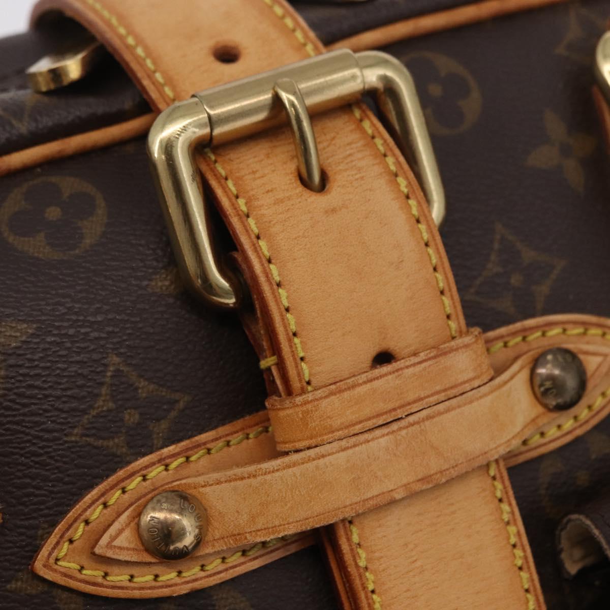 LOUIS VUITTON Monogram Manhattan GM Hand Bag M40025 LV Auth ka5173