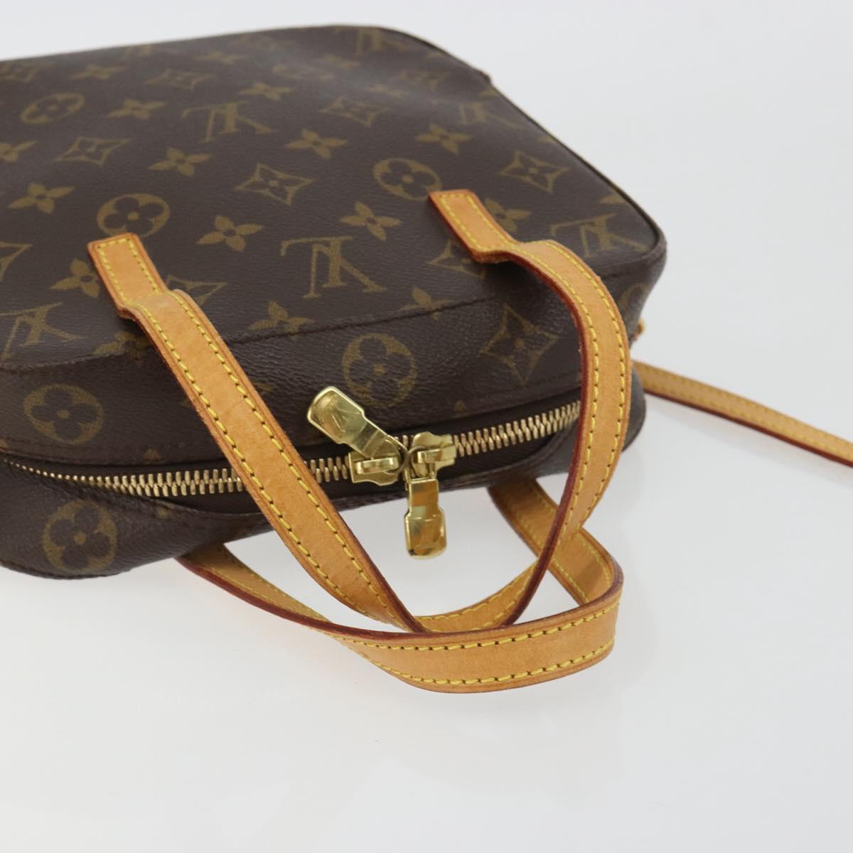 LOUIS VUITTON Monogram Spontini Hand Bag 2way M47500 LV Auth ka5176
