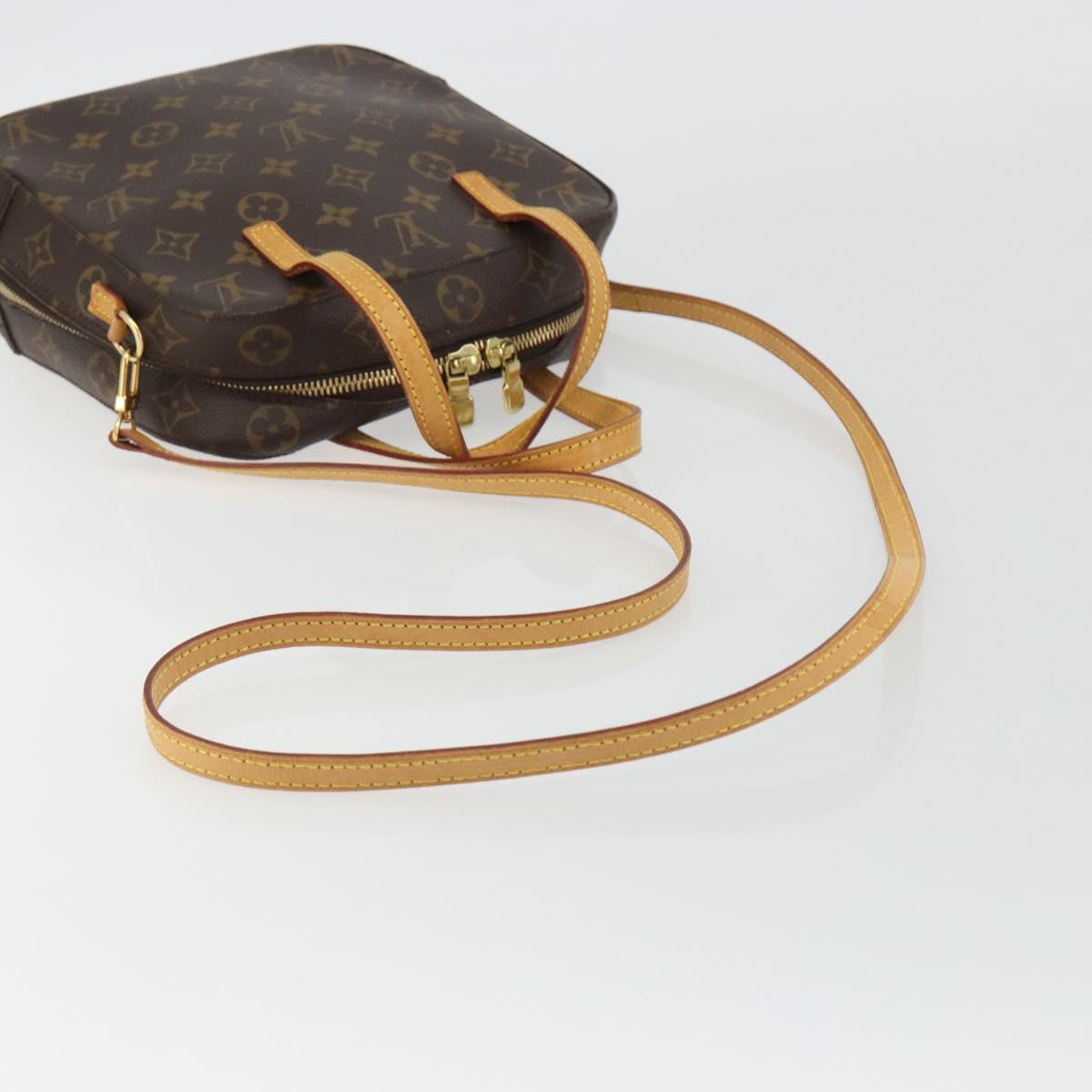 LOUIS VUITTON Monogram Spontini Hand Bag 2way M47500 LV Auth ka5176