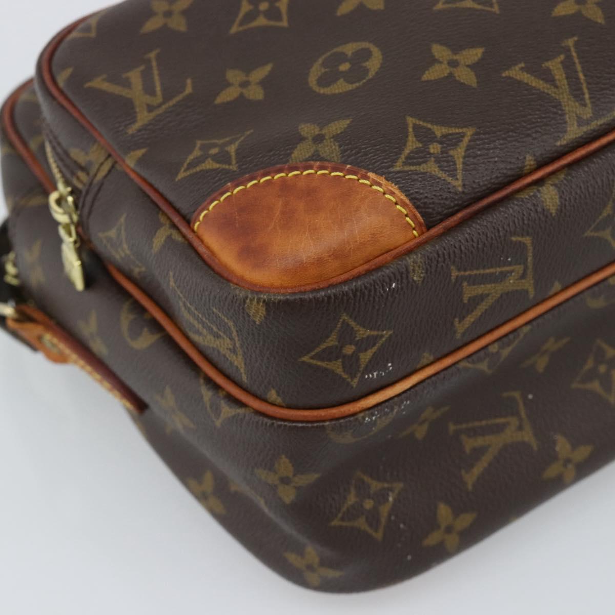 LOUIS VUITTON Monogram Nile Shoulder Bag M45244 LV Auth ka5178A