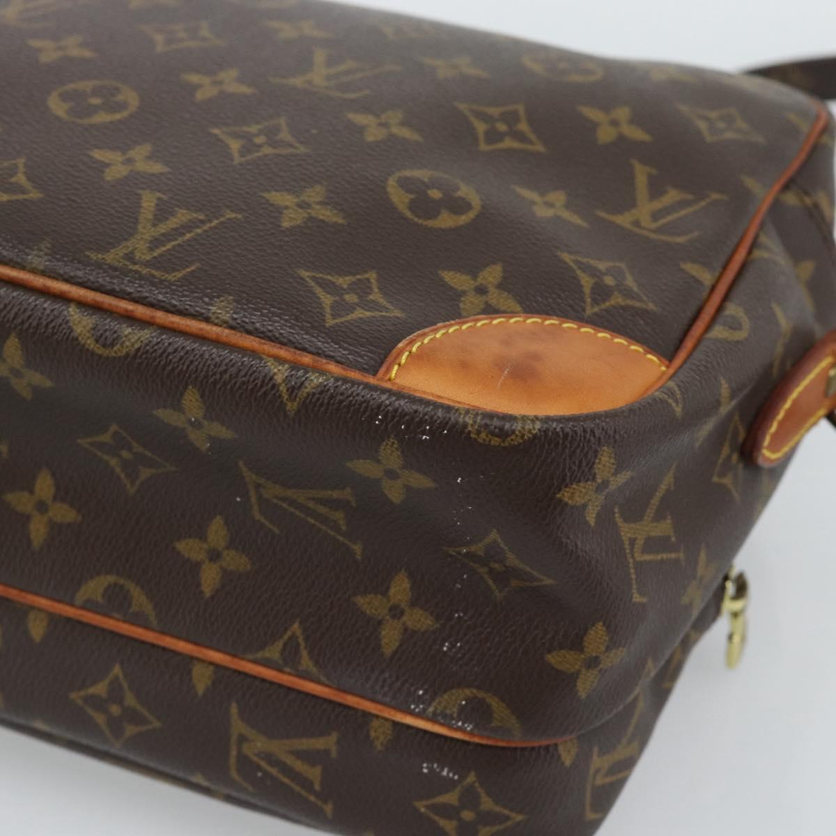 LOUIS VUITTON Monogram Nile Shoulder Bag M45244 LV Auth ka5178A