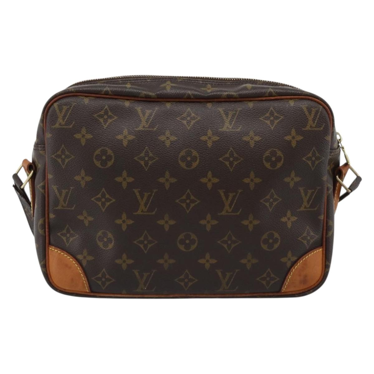LOUIS VUITTON Monogram Nile Shoulder Bag M45244 LV Auth ka5178A